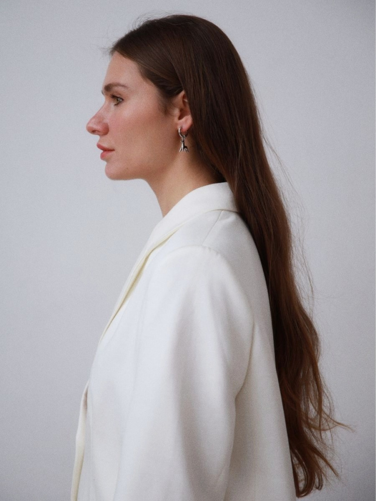 Серьги ассиметричные По коням