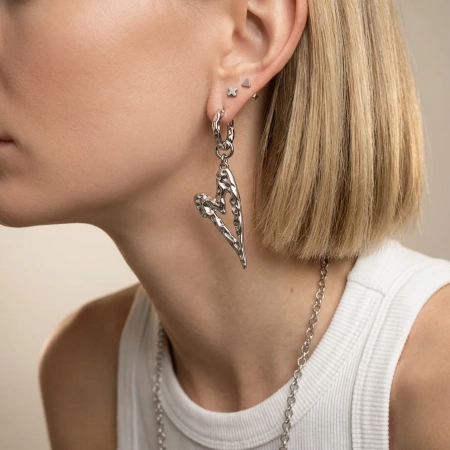 Моносерьга Как обниму тебя