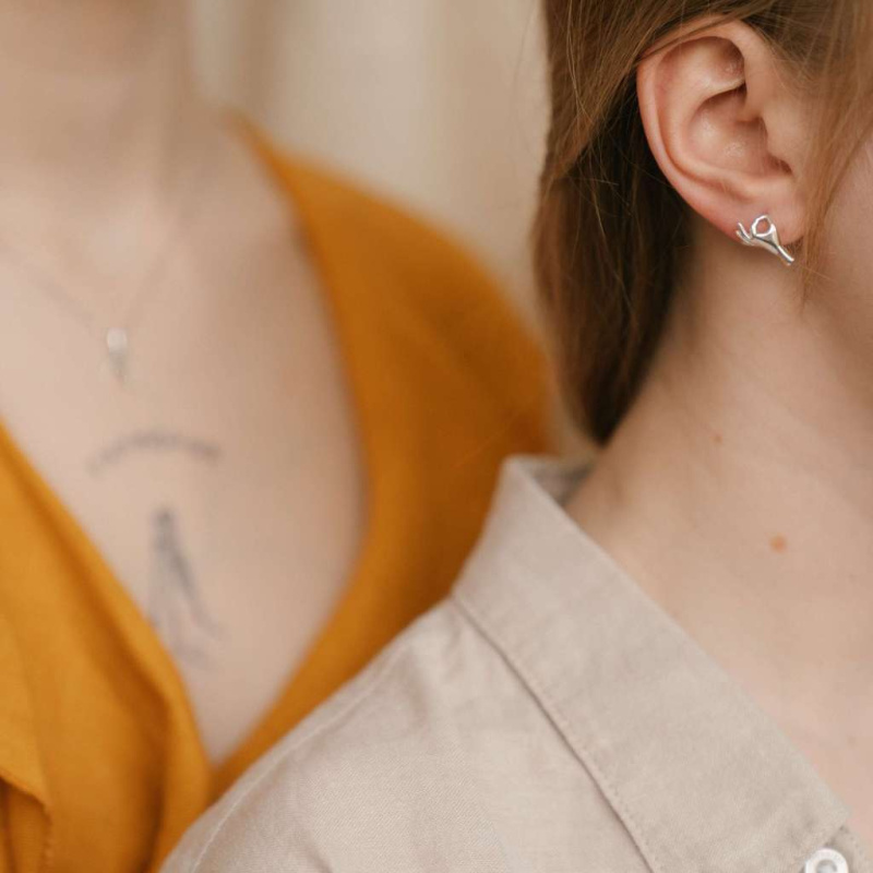 Серьги Мантра