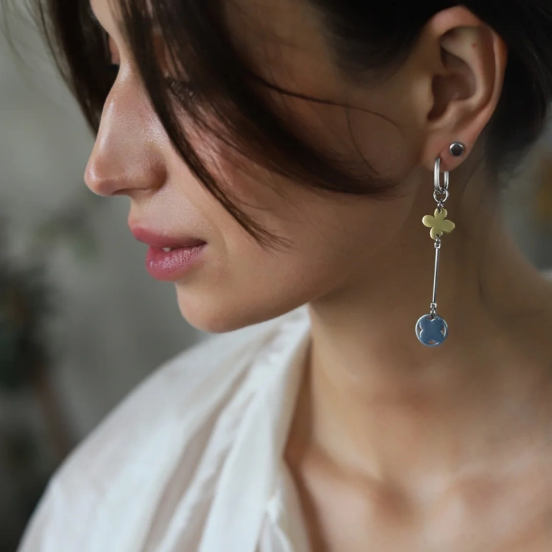 Серьги Quater b-color